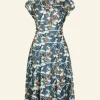 Online Palava Rita Dress - Blue Puffins
