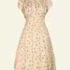New Palava Rita Dress - Cream Ducks