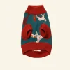 Fashion Palava Rodney Dog Jumper - Teal Woof