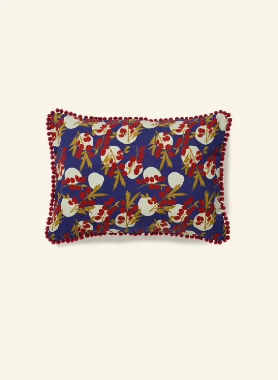 Best Sale Palava Small Cushion Cover - Navy Damson