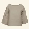 New Palava Tina Top - Natural Linen