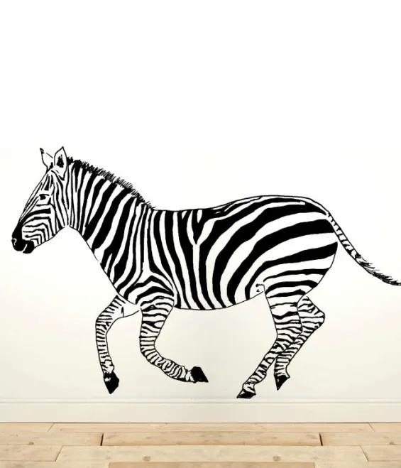 Best Sale Palava Zebra Wall Sticker